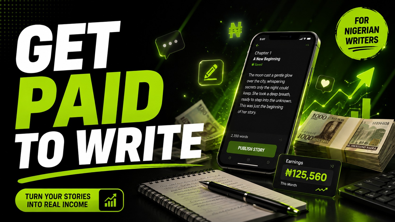 Wattpad Alternative in Nigeria That Actually Pays Writers